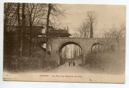 80 HORNOY Le BOURG Passage Du Train Sur Pont De Chemin De Fer 1932 écrite     /D24 2021 - Hornoy Le Bourg