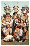 SOUTH AFRICA - DURBAN, GROUP OF GAILY DRESSED RICKSHAW BOYS - AN OLD REAL PHOTO POSTCARD - SIZE 150 X 100 Mm #2357339 - Afrique