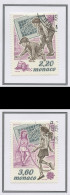 Monaco 1989 Y&T N°1686 à 1687 - Michel N°1919 à 1920 (o) - EUROPA - Used Stamps