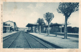 Pierrelatte - La Gare - Les Quais - Pierrelatte