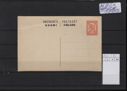 Finland Michel Cat.No. Postal Stat P61 Unused - Postal Stationery