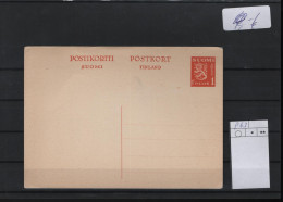 Finland Michel Cat.No. Postal Stat P63 Unused - Entiers Postaux