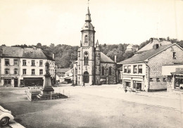 BELGIQUE - Vielsalm - Vue Sur L'église Et La Place - Carte Postale Ancienne - Vielsalm