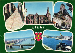 BELGIQUE - Liège - Cathédrale Saint-Paul - Montagne De Bueren - Pont De San Telmo - Grand Curtius- Carte Postale - Liege