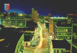 LUANDA, Angola - Vista Nocturna Da Rua De Salvador Correia  ( 2 Scans ) - Angola