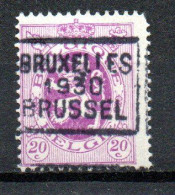 5874 Voorafstempeling Op Nr 281 - BRUXELLES 1930 BRUSSEL - Positie C - Rollo De Sellos 1930-..