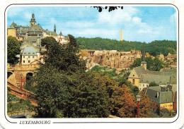 LUXEMBOURG - Faubourg Du Grund Et Rochers Du Bock - Colorisé - Carte Postale - Luxemburg - Stadt