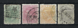 ESPAGNE Ca.1879-82: Lot D' Obl. - Usados