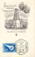 719494 MNH ARGENTINA 1957 50 ANIVERSARIO DE LA EXPLOTACION FISCAL DEL PETROLEO - Nuovi