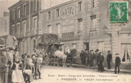 Vallet * Hôtel De La Providence , Garage Pour Automobiles PASQUIER   * Diligence Attelage * Villageois - Autres & Non Classés