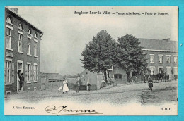 * Borgloon - Looz La Ville (Limburg) * (H.D.G. - J. Van Straelen) Tongerse Poort, Porte De Tongres, Imprimerie, TOP - Borgloon