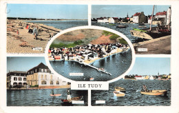 Ile Tudy * Souvenir De La Commune * Cpa 5 Vues - Ile Tudy