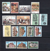 Grecia   1971-72  .-   Y&T  Nº   1057/1062-1063/1065-1066/1072   ** - Unused Stamps