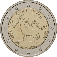 2 Euro 2021 The Wolf, Canis Lupus UNC - Estland