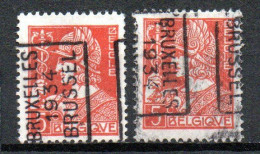 6041 Voorafstempeling Op Nr 336 - BRUXELLES 1934 BRUSSEL - Positie A & B - Roulettes 1930-..