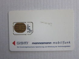 D2 Private GSM SIM Card,chip Moved,TwinCard II - [2] Mobile Phones, Refills And Prepaid Cards