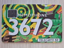 F295A - 3672 MEMOPHONE SPIRALE 50 SC5 NUMS ROUGES - 1992