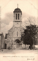 N°120012 -cpa Montfaucon Sur Moine -église St Jacques- Le Clocher- - Montfaucon