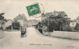 Riaillé * Rue De La Poste * Attelage - Autres & Non Classés