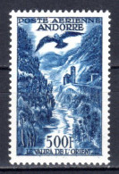 ANDORRA Französisch, 1955, Freimarke Landschaft, Postfrisch ** - Neufs