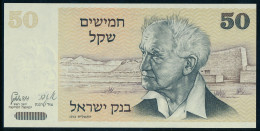 BF0034 / ISRAEL  - 1978 , 50 POUNDS  -  David Ben Gurion  -  Bankfrisch , Unused - Israël