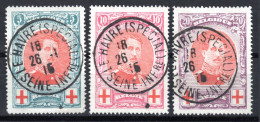 BELGIEN, 1915 Rotes Kreuz III, Gestempelt - 1914-1915 Rotes Kreuz