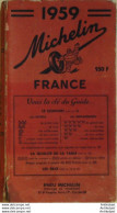 Guide Rouge Michelin 1959 52ème édition France - Michelin (guias)