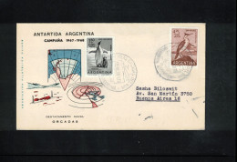 Argentina 1968 Argentina Antarctica  - Islas Orcadas Del Sur Interesting Cover - Otros & Sin Clasificación