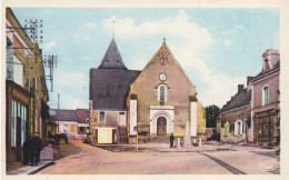 Verneil Le Chétif * Place De L'église Et Monument Aux Morts - Other & Unclassified