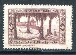 ALGERIE- Y&T N°110- Oblitéré - Used Stamps