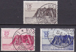 NO020A – NORVEGE - NORWAY – 1930 – NORTH CAPE – SG # 223/5 USED 200 € - Gebraucht