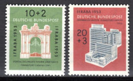 DEUTSCHLAND BRD, 1953 Internationale Briefmarkenausstellung In Frankfurt, Postfrisch ** - Ungebraucht