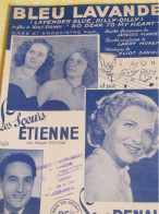 Partition Ancienne/"Bleu Lavande " /Line RENAUD /Jacques Plante/Eliot Daniel/Santly-Joy /Vers 1948    PART356 - Sonstige & Ohne Zuordnung