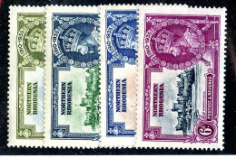 ( 10 Jub )  1935 Scott # 18-21 Mlh* (offers Welcome) - Rhodesia Del Nord (...-1963)