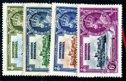 ( 11 Jub )  1935 Scott # 18-21 Mlh* (offers Welcome) - Nordrhodesien (...-1963)