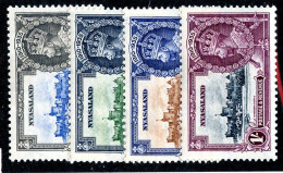 ( 13 Jub )  1935 Scott # 47-50 Mlh* (offers Welcome) - Nyassaland (1907-1953)