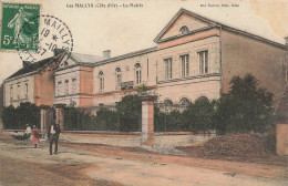 Les Mally , Les Maillys * 1907 * Rue Et Mairie Du Village * Villageois Landau Poussette Pram Kindergagen - Autres & Non Classés