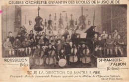 Roussillon & St Rambert D'albon * Célèbre Orchestre Enfantin Des écoles De Musique * Violon Violoniste Violoncelle - Roussillon