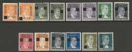 SANDJAK D'ALEXANDRETTE Série Complète N° 17A à 23 + Les 3 Types  NEUF* AVEC OU TRACE DE CHARNIERE / Hinge / MH - 1934-39 Sandjak D'Alexandrette & Hatay