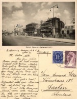 Curacao, N.W.I., WILLEMSTAD, Brion Square (1937) Spritzer RPPC Postcard - Curaçao