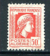 ALGERIE- Y&T N°211- Oblitéré - Usati