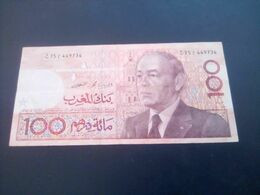 MOROCCO . 1987. Morocco 100 DIRHAM 1987 Good Case - Maroc