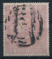 O Nagy-Britannia 1867 Mi 35 (Mi EUR 400,-) (jobb Alul Kis Szakadás / Small Torn) - Other & Unclassified