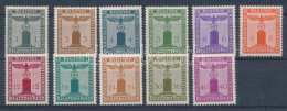 ** Deutsches Reich 1938 Hivatalos Sor Mi 144-154 (Mi EUR 150,-) - Otros & Sin Clasificación