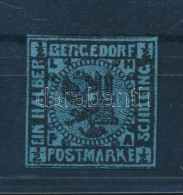 * Német államok - Bergedorf 1861 Mi 1 B (Mi EUR 150.-) - Sonstige & Ohne Zuordnung