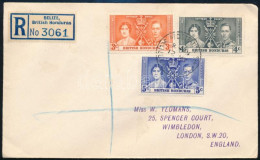 Brit Honduras 1937 - Other & Unclassified