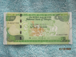 Ethiopie: 10 Birr - Neuf - Etiopia