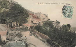 Le Teil * 1905 * Entrée Sud Du Vieux Bourg Du Village * Le Lavoir * Laveuses Lavandières Blanchisseuses - Le Teil