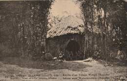 Duitsch Oost Afrika ( Belgische Bezetting ) : Inkom Een Watuziersdorp / Village Watuzi ( Ruanda ) - Ruanda- Urundi