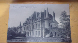 DOMME CHATEAU GIVERZAC - Domme